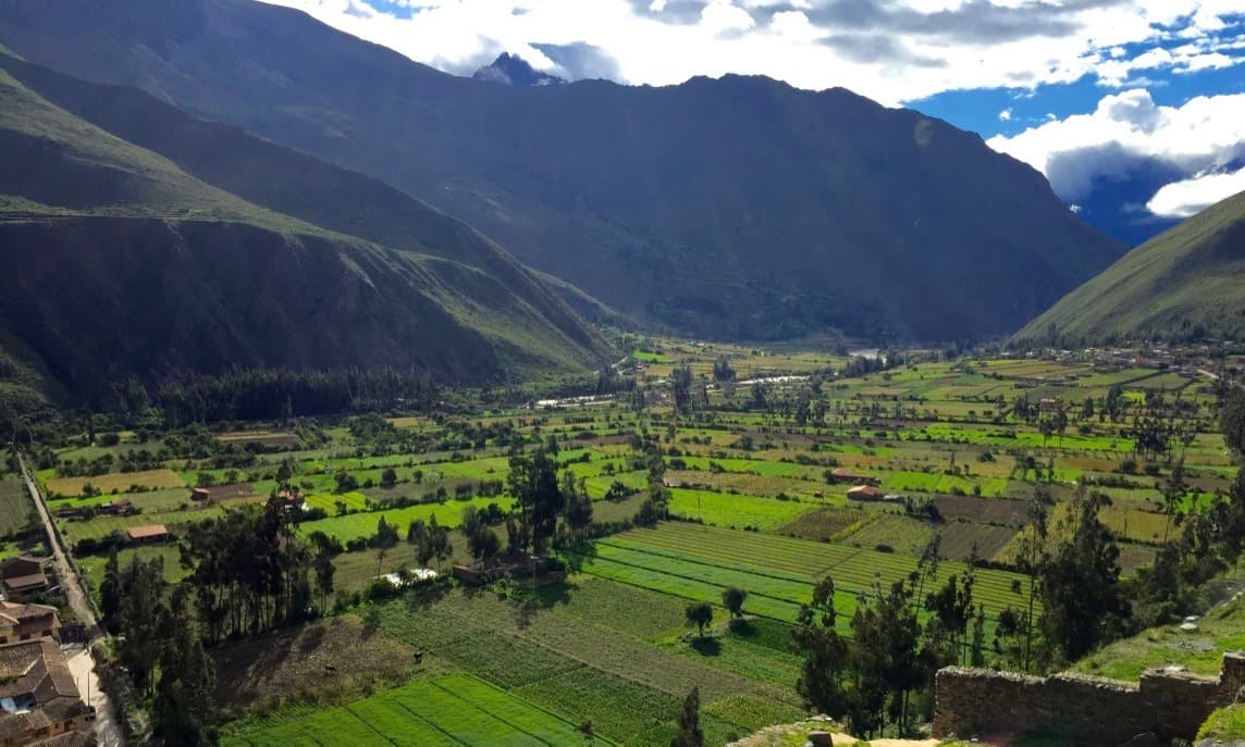 El pueblo de Ollantaytambo